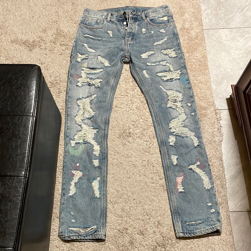 MNML RIPPED DENIM